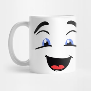 Minimalist Smiley Mug